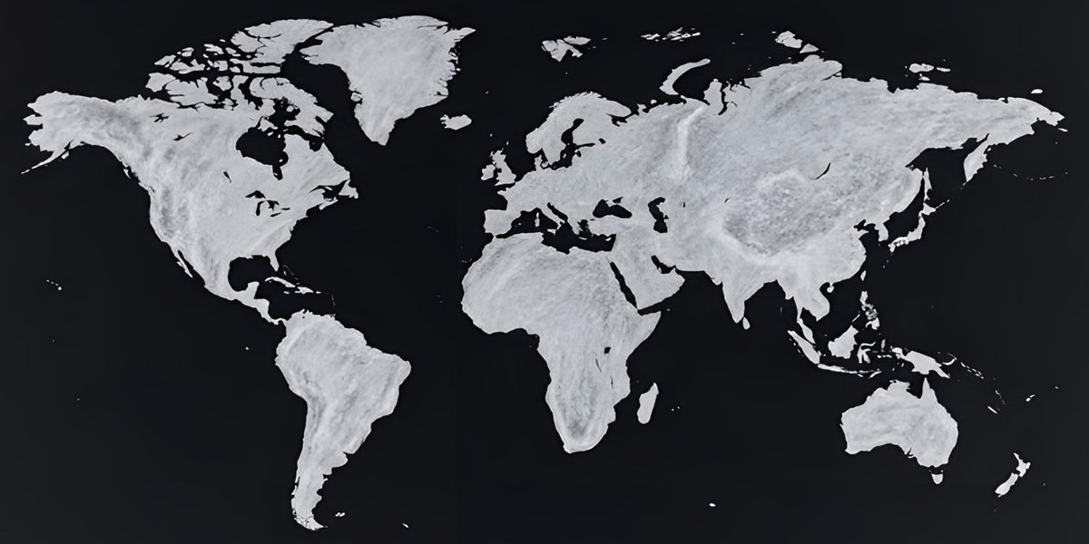 World map of Ataraxia retailers